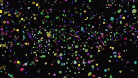 Animation-Eines-Farbenfrohen-Neujahrsfeuerwerks-Am-Nachthimmel