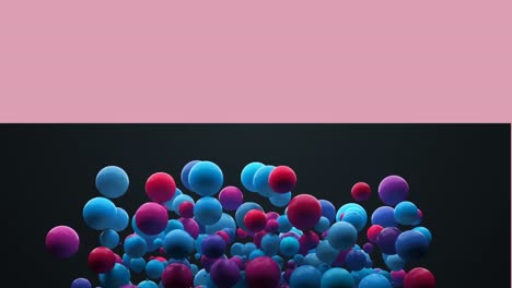 Animation-of-spots-moving-on-black-background