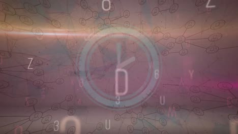 Dieses-Video-Ist-Eine-Digitale-Animation-Von-Sich-Bewegenden-Und-Verändernden-Alphabeten-Und-Zahlen-Vor-Einer-Violetten-Rückseite