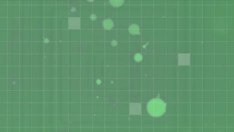 Animation-of-spots-on-green-background