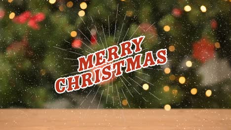 Animation-of-season's-greetings-text-with-christmas-tree-in-background