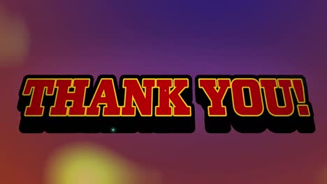 Animation-of-thankyou-text-with-abstract-pattern-against-gradient-background