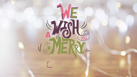 Animation-of-christmas-greetings-text-over-christmas-decorations