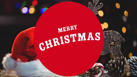 Animation-of-christmas-greetings-text-with-christmas-decorations