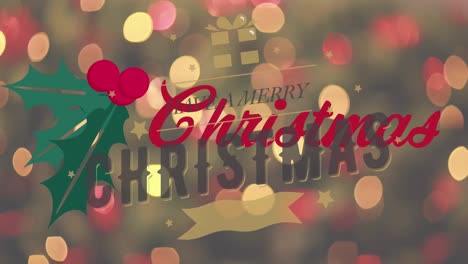 Animation-of-christmas-greetings-text-over-christmas-tree-and-fairy-lights