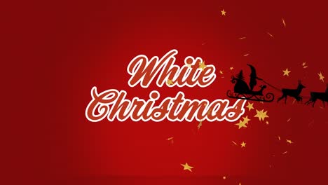 A-digitally-composite-image-of-a-gray-background-with-a-digital-animation-of-a-white-christmas-text-
