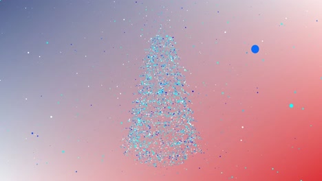 Animation-of-confetti-falling-over-christmas-tree