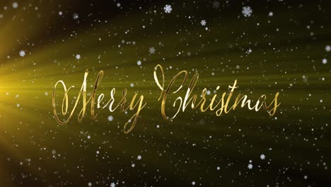 Animation-of-christmas-greetings-text-over-snow-falling