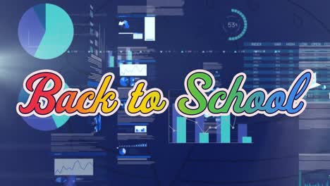 Animation-of-back-to-school-with-connections-and-data-processing