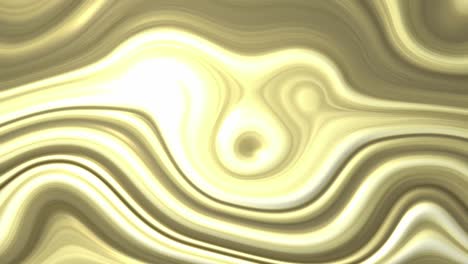 Animation-of-shapes-over-moving-golden-background