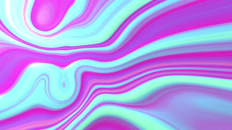 Animation-of-shapes-and-moving-colourful-liquid-background