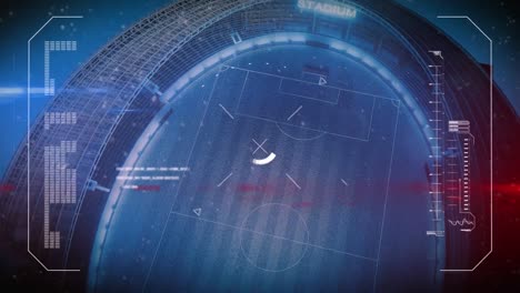 Animation-of-data-processing-over-sports-stadium