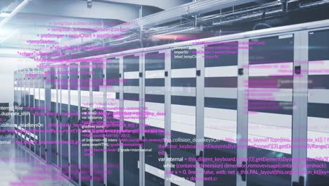 Animation-of-data-processing-against-light-trails-over-computer-server-room