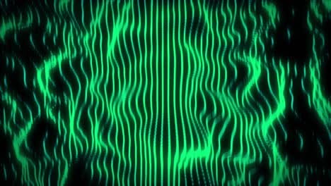 Animation-of-green-wave-pattern-on-seamless-loop