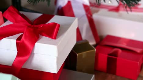 Many-gifts-under-the-christmas-tree