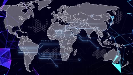 Datenverarbeitung-Erfolgt-über-Eine-Weltkarte
