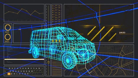 Animation-of-3d-model-of-car-with-digital-interface-and-data-processing