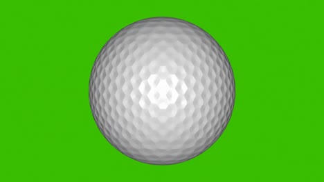 3D-Animation-of-a-Golf-Ball