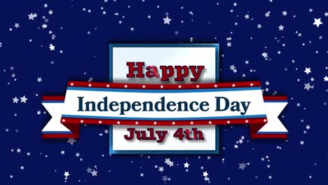 Animation-of-4th-july-happy-independence-day-text-over-stars-on-blue-background