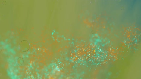 Animation-of-abstract-liquid-patterned-green-background