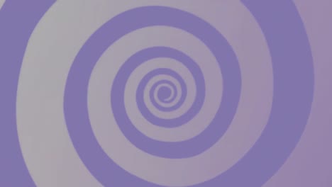 Animation-Eines-Kreisförmigen-Musters-Vor-Violettem-Hintergrund