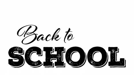 Animation-of-back-to-school-black-text-on-white-background