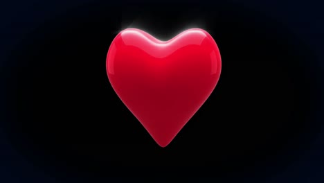 Animation-of-heart-icon-pulsating-over-black-background