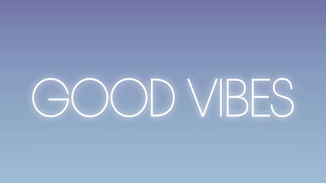 Animation-of-good-vibes-text-over-blue-background