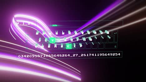 Animation-of-data-processing-over-light-trails