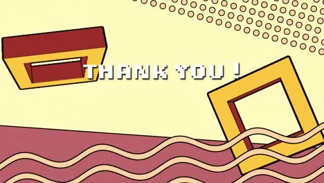 Animation-of-thank-you-text-over-abstract-pattern