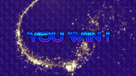Animation-of-you-win-text-over-shooting-star-on-purple-background