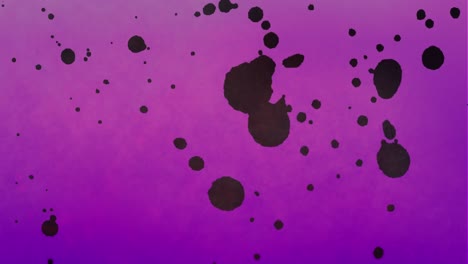 Animation-of-purple-lines-moving-on-brown-background