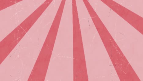 Animation-of-blue-water-pattern-glitch-technique-over-sunburst-against-pink-background