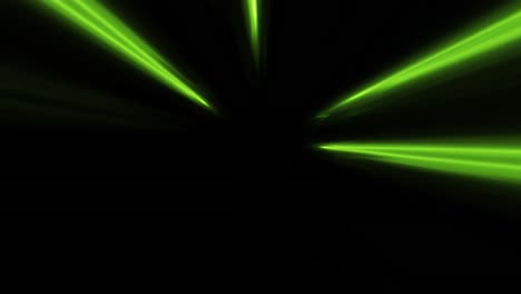 Animation-of-colourful-neon-light-trails-over-black-background