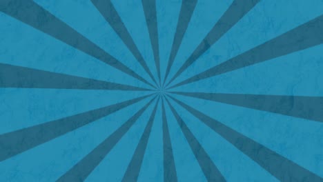 Animation-Des-Verkaufstextbanners-Gegen-Radiale-Strahlen-In-Nahtlosem-Muster-Auf-Blauem-Hintergrund