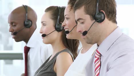 Business-team-with-headsets