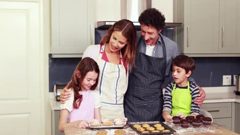 Happy-family-cooking-together