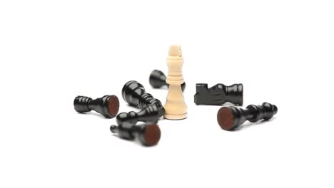 Chess-pawns-turning-around-the-king