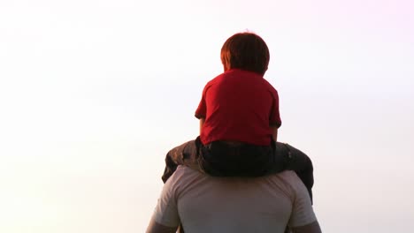 Father-with-his-son-on-his-shoulders
