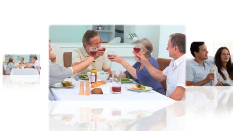 Montage-of-people-drinking-wine