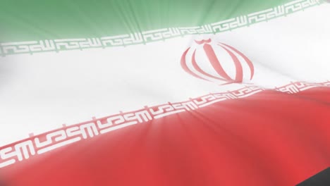 Iranische-Flagge