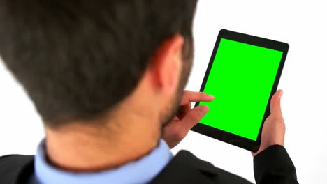 Business-executives-using-digital-tablet