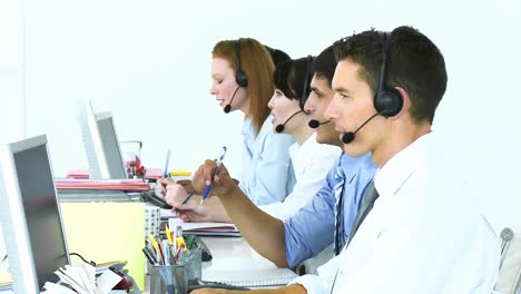 People-working-in-a-call-center