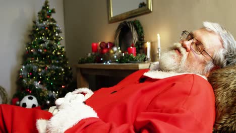 Santa-claus-resting-on-the-couch