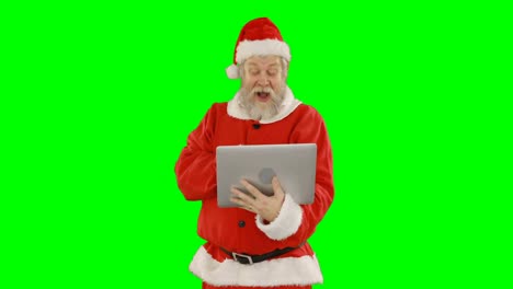 Weihnachtsmann-Mit-Laptop