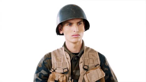 Soldier-using-digital-screen