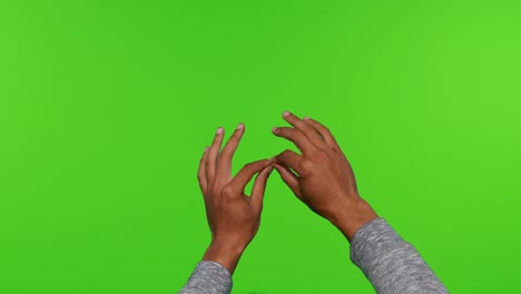 Hands-pretending-to-touch-an-invisible-screen