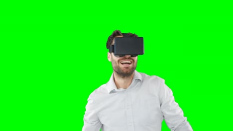 Mann-Mit-Virtual-Reality-Headset