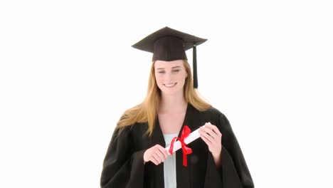 Teenage-Girl-Celebrating-Graduation