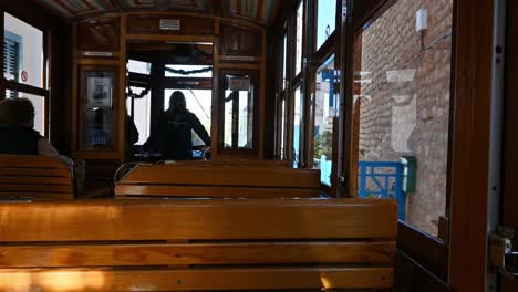 Innenraum-Der-Straßenbahn-Von-Soller-Nach-Port-De-Soller